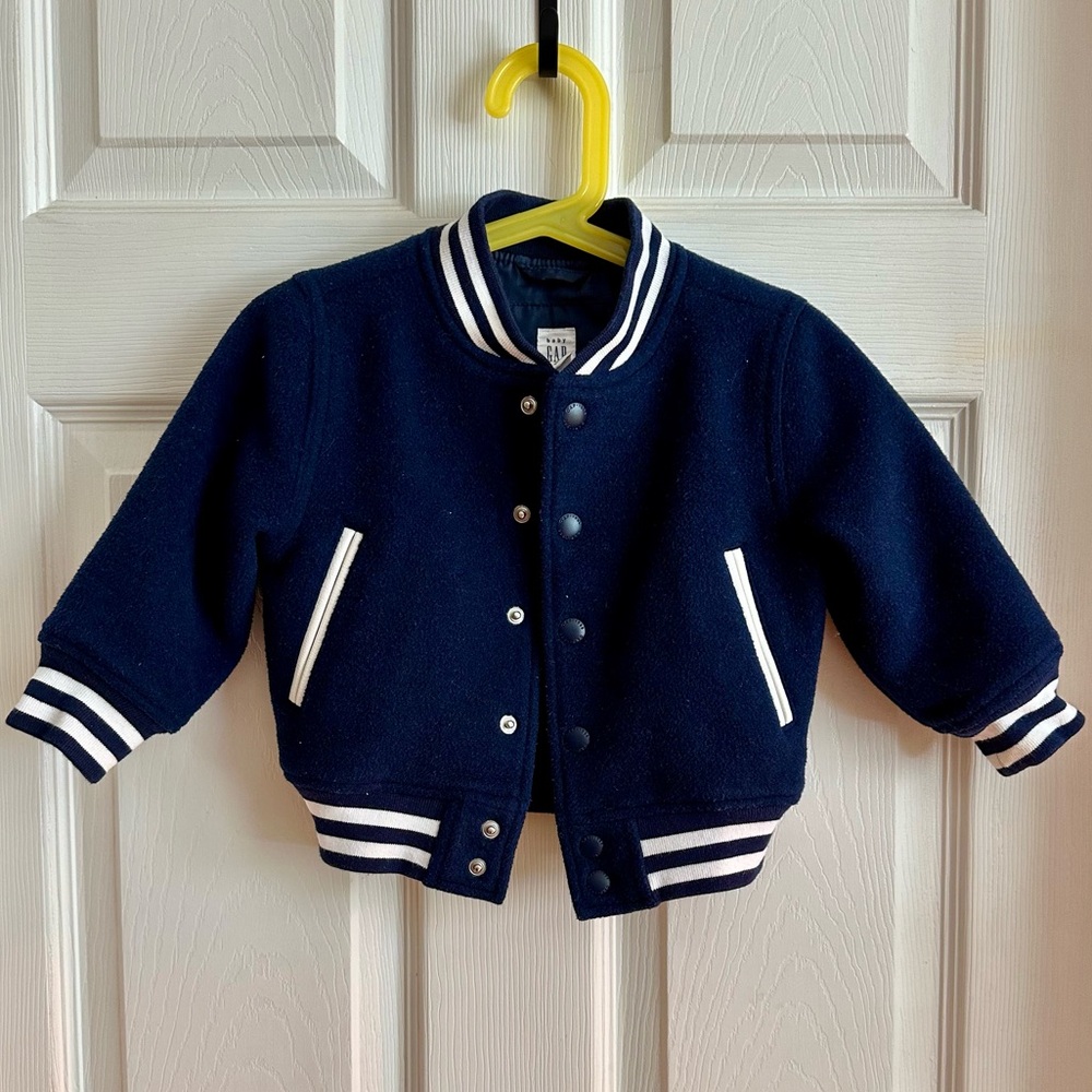 Gap Baby Navy Bomber Jacket